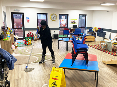 mobile floors of nursery